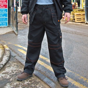 R323X Result Work-Guard Lite X-Over Holster Trousers Work Wear Cargo Pants 