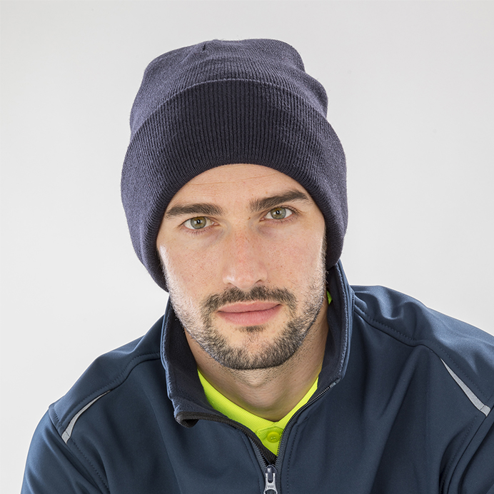 Genuine Recycled Double Knit Beanie